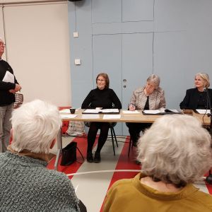 Aftredende Voorzitter na 9 jaar, Johan van den Belt