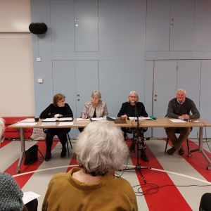 Voorstellen van de nieuwe Voorzitter